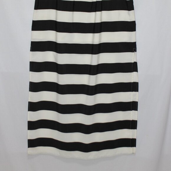 Vince Camuto Black and White Split Long Skirt - Picture 2 of 16